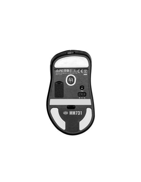 MM731 mouse Right-hand Bluetooth + USB Type-A Optical