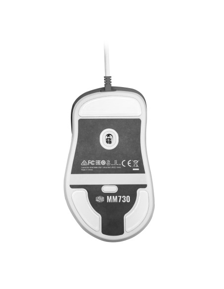 MM730 mouse Right-hand USB Type-A Optical 16000 DPI, White