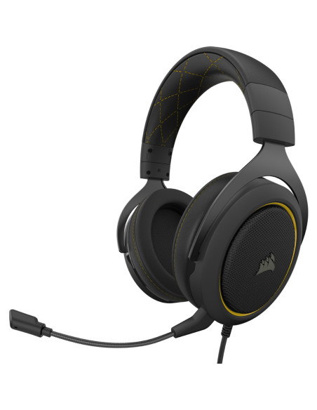 HS60 Pro Surround Cuffie Gaming con Microfono, Audio 7.1 Surround, Padiglioni Memory Foam, Cancellazione Rumore Microfono. PC/P