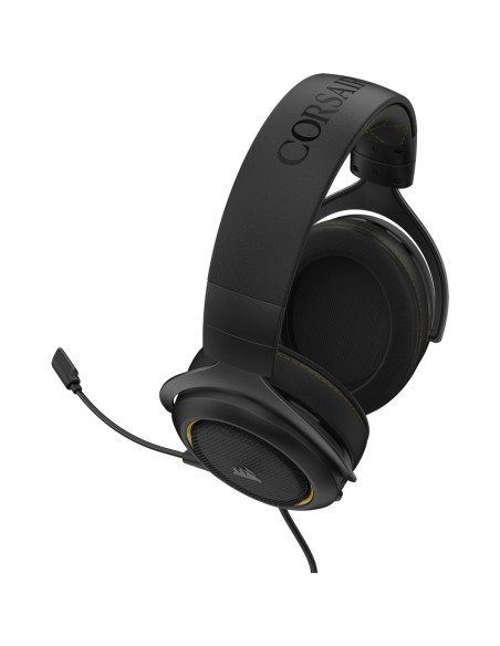 HS60 Pro Surround Cuffie Gaming con Microfono, Audio 7.1 Surround, Padiglioni Memory Foam, Cancellazione Rumore Microfono. PC/P
