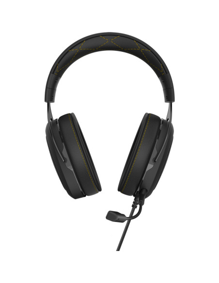 HS60 Pro Surround Cuffie Gaming con Microfono, Audio 7.1 Surround, Padiglioni Memory Foam, Cancellazione Rumore Microfono. PC/P