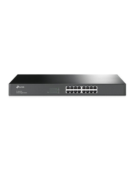 16-Ports Unmanaged Gigabit Ethernet (10/100/1000) 1U Black