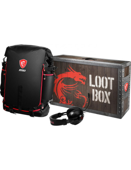 LOOT GIFT BOX - 17" Backpack - Headphones