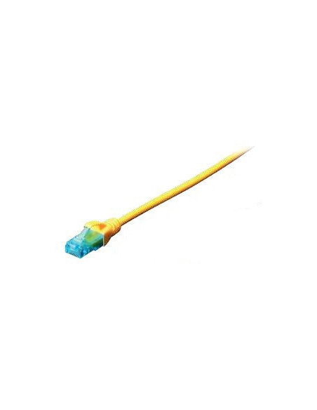 2,00 mt Patch Cable CAT 5e U/UTP Yellow
