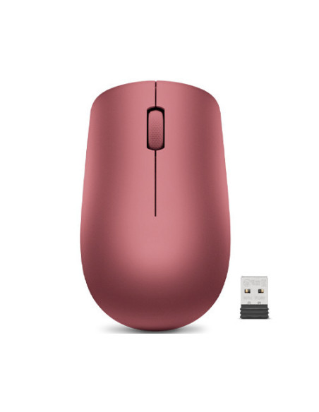 530 mouse Ambidextrous RF Wireless Optical 1200 DPI Cherry Red