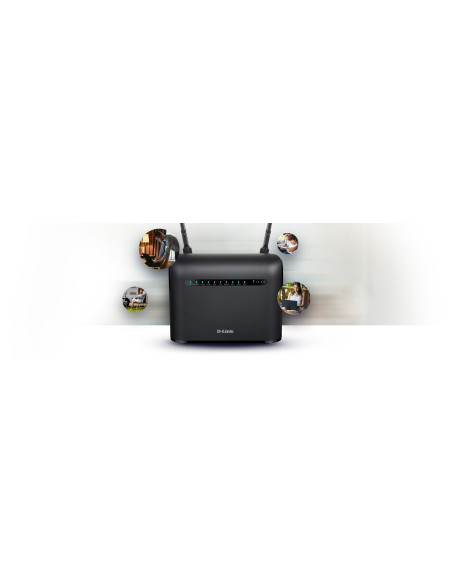 Router WiFi Cat4 4G LTE/3G AC1200