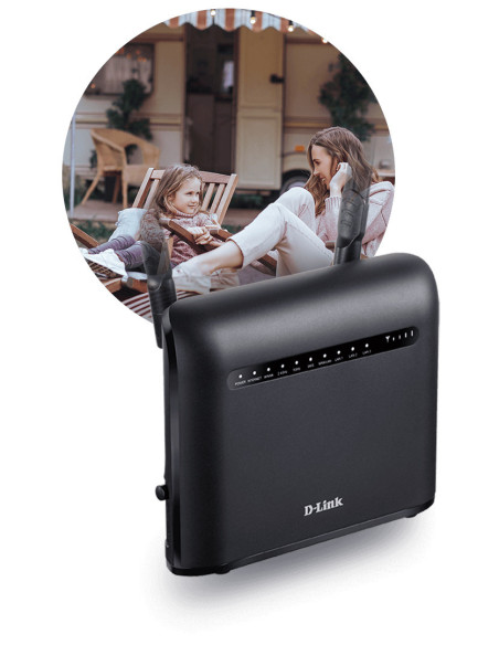 Router WiFi Cat4 4G LTE/3G AC1200