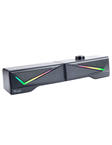 S101 Soundbar Speaker 10W Black RGB Wired & Wireless