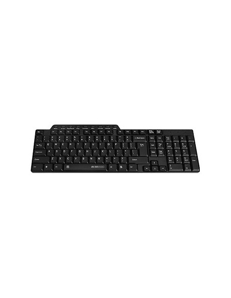 Keyboard USB QWERTY Italian Black