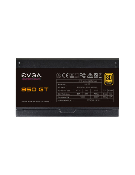 850W SuperNOVA 850 GT 80+ Gold Full Modular Black 100% Condensatori Giapponesi