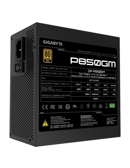 850W P850GM 80 PLUS Gold Fully modular