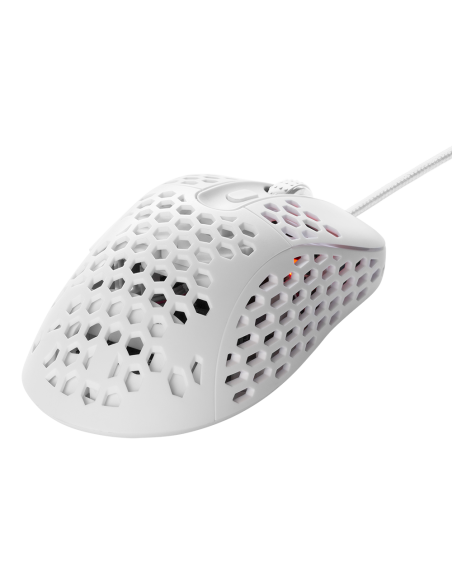 Lightweight Gaming Mouse White 65gr 400-6400 DPI