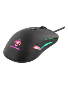 Optical Gaming Mouse RGB 7-buttons breathing LEDs USB, black 800-2000 DPI 2