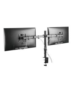 Dual Monitor Desk Arm 13-32 inch screens Black 2