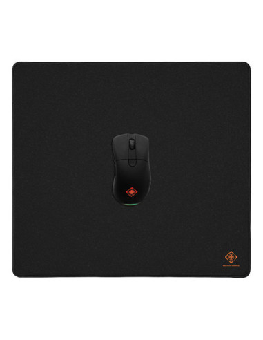 DMP460 L Mousepad, (450x400)mm, stitched edges, black