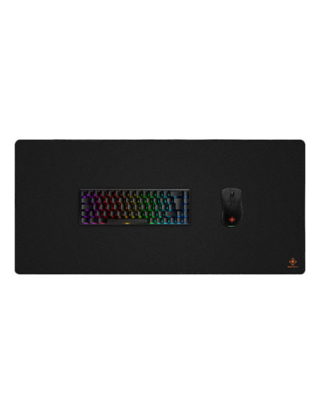 DMP450 XL Mousepad, (900x400)mm, stitched edges, black