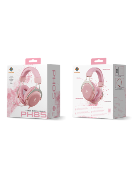 Over-ear Gaming Headset Pink