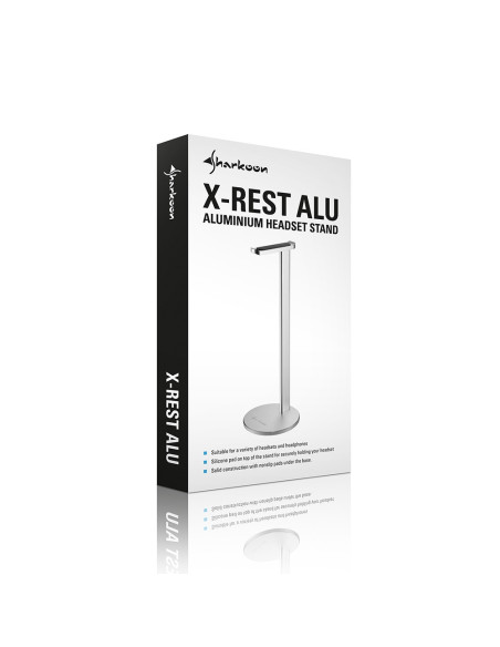 X-Rest ALU Headphone holder, Aluminium