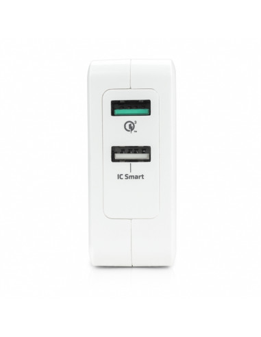 30W Caricatore 2xUSB A da 6.0A Bianco 30W Caricatore 2xUSB A da 6.0A Bianco