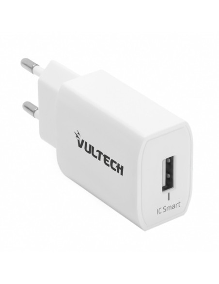 12W Caricatore 1xUSB A da 2.4A Bianco