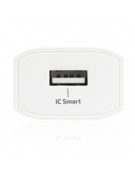 12W Caricatore 1xUSB A da 2.4A Bianco
