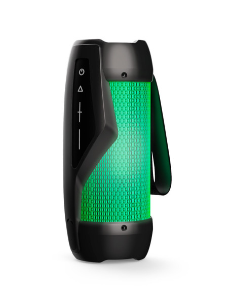 Speaker Luminous Splashpoof (IP54)Bluetooth 5.0, dual pairing Bluetooth system,  Lights effects, power 20W, rechargeable batter