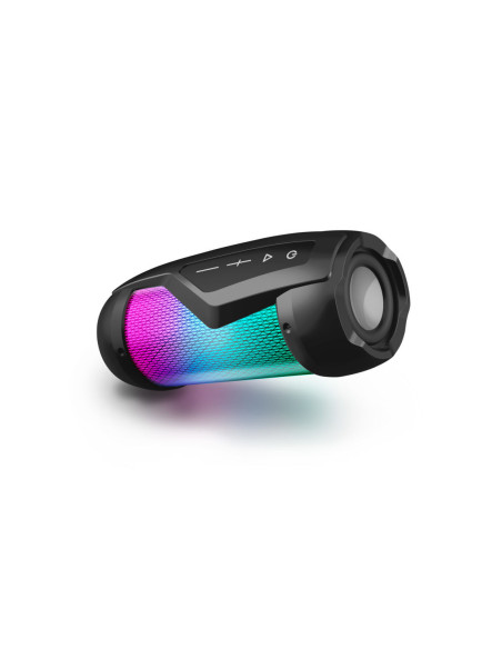 Speaker Luminous Splashpoof (IP54)Bluetooth 5.0, dual pairing Bluetooth system,  Lights effects, power 20W, rechargeable batter