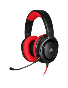 HS35 Headset Wired Head-band Gaming Black, Red