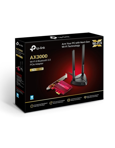 Archer TX3000E Internal WLAN / Bluetooth 2402 Mbit/s