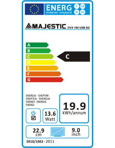 Portable DVD/MPEG4 Player, DVX-180...