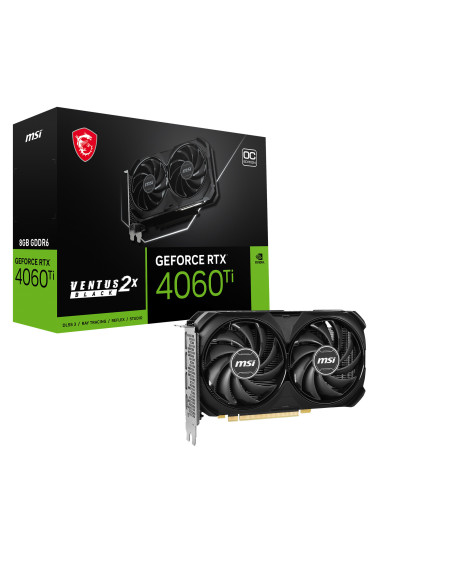 8GB GeForce RTX 4060 Ti VENTUS 2X BLACK 8G OC