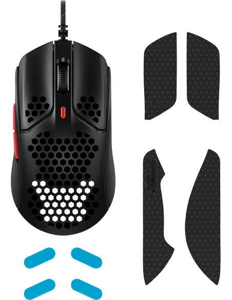 Pulsefire Haste - Gaming Mouse (Black-Red) 16000 DPI