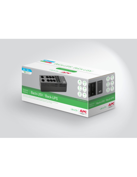 Back-UPS 850VA 230V USB Type-C and A charging ports