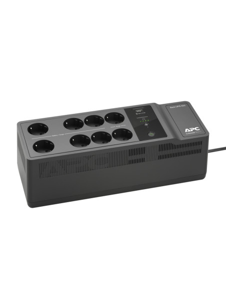 Back-UPS 650VA, 230V, 1 porta di ricarica USB 6 Schuko CEE 72 Schuko CEE 7 surge