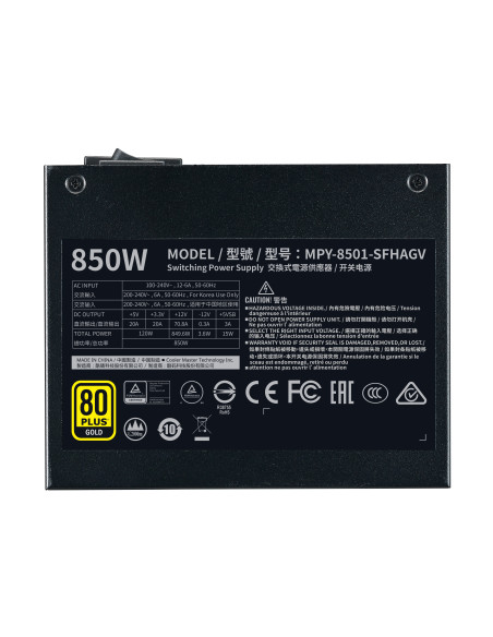 850W V850 SFX 80+ Gold Full-modular