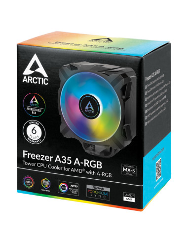 A35 A-RGB - Tower CPU Cooler for AMD with A-RGB