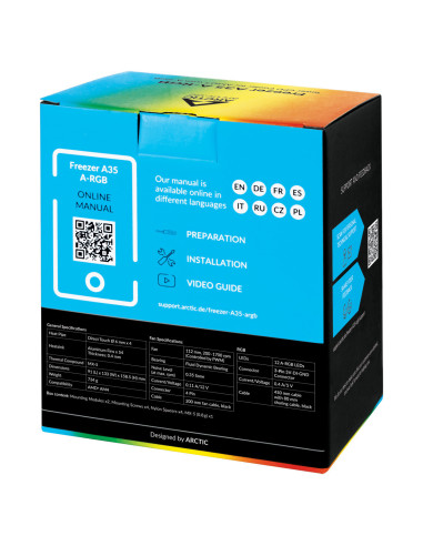 A35 A-RGB - Tower CPU Cooler for AMD with A-RGB