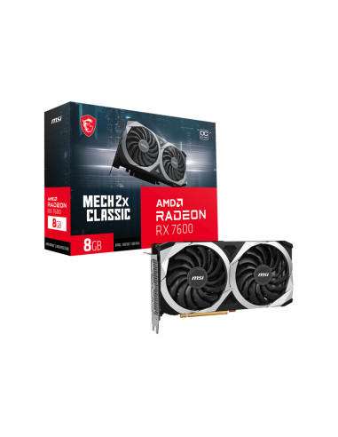8GB Radeon RX 7600 MECH 2X CLASSIC OC