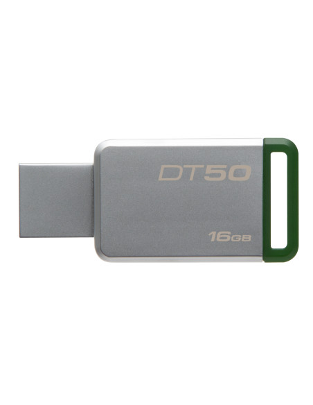 16GB DataTraveler 50 USB tipo A 3.2 Gen 1 (3.1 Gen 1) Verde, Argento