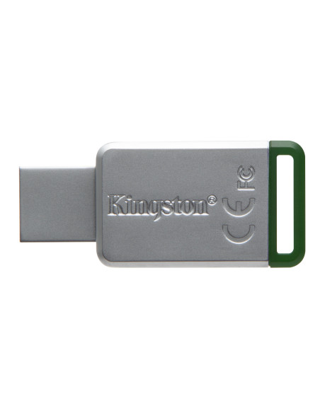 16GB DataTraveler 50 USB tipo A 3.2 Gen 1 (3.1 Gen 1) Verde, Argento