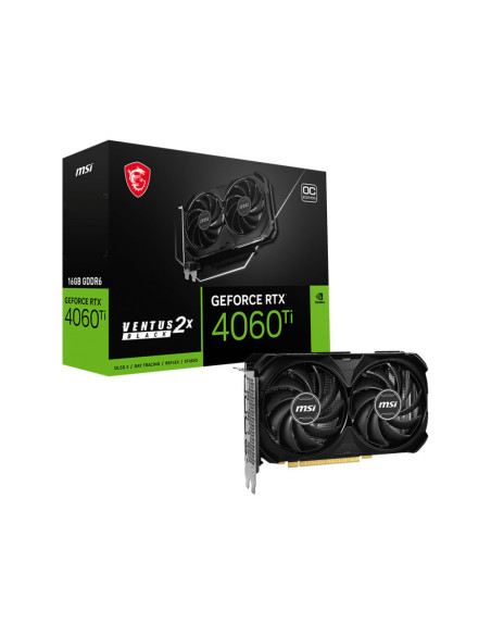 16GB GeForce RTX 4060 Ti VENTUS 2X BLACK OC