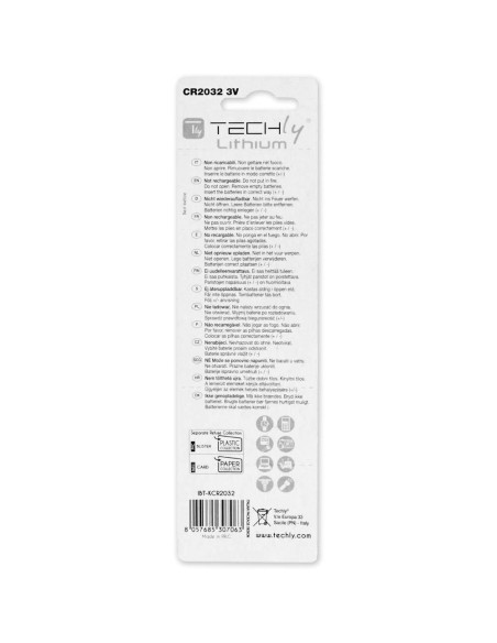 Batterie a Bottone Litio CR2032