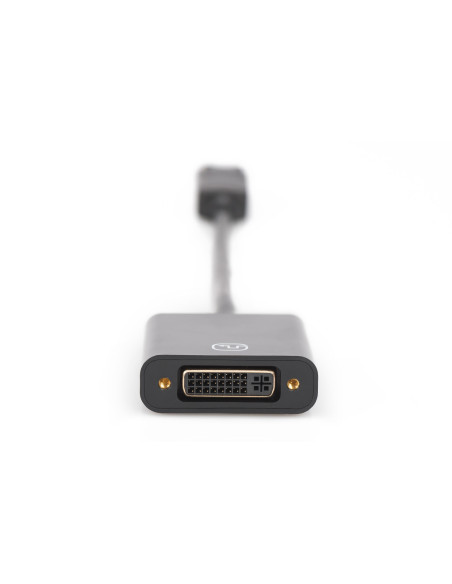 DisplayPort adapter cable, DP - DVI (24 5) M/F, 0.15m
