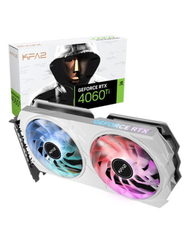 8GB GeForce RTX 4060 Ti EX 1-Click OC White Edition