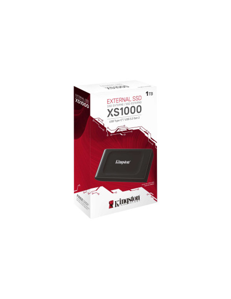 1TB XS1000 Black USB Type-C, 3.2 Gen 2 (3.1 Gen 2), 1050 MB/s