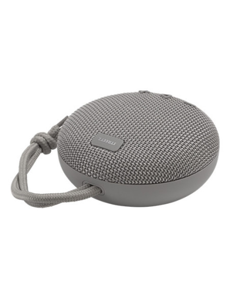 Waterproof BT speaker, TWS, IPX7, 5 W, gray