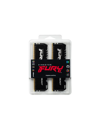 32GB (2x16GB) FURY Beast RGB 3,2GHz