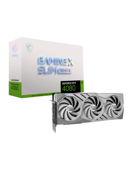 16GB GeForce RTX 4080 GAMING X SLIM WHITE