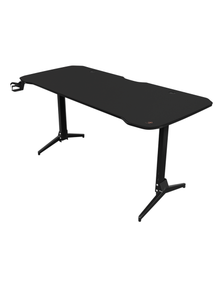 Gaming Table, Black (160x75x70-80)cm