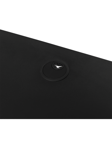 Gaming Table, Black (160x75x70-80)cm Gaming Table, Black (160x75x70-80)cm